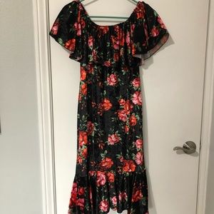 Lularoe Cici Velvet Dress